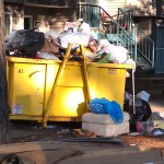 Overfilled Dumpster