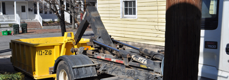 A River City Rubbish Residential Dumpster rental
