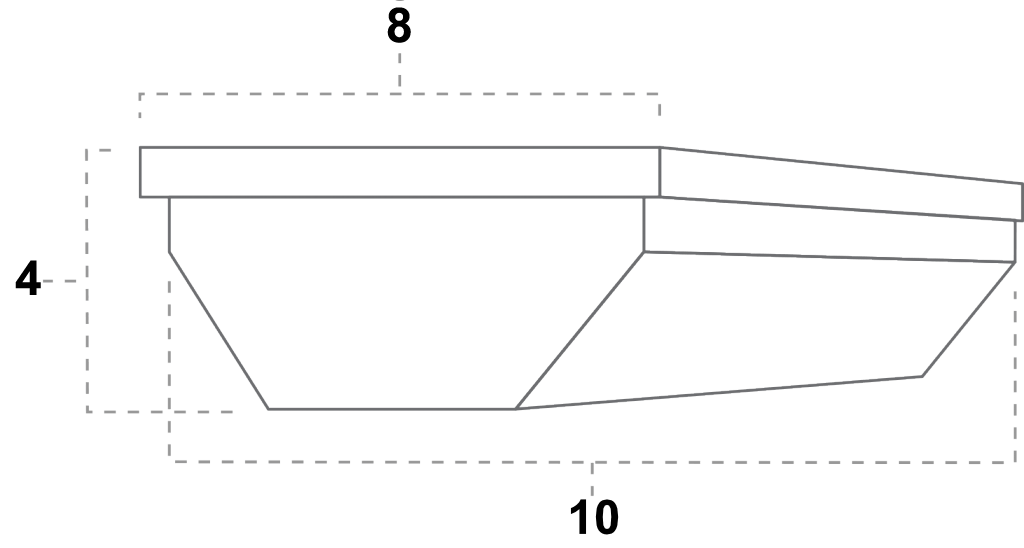 10-yard dumpster dimensions