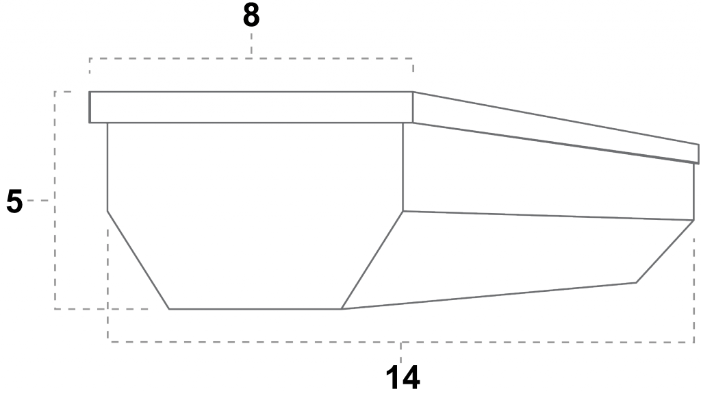 16-yard dumpster dimensions