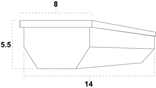 20-yard dumpster dimensions